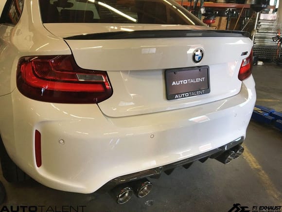 Fi Exhaust for BMW F87 M2 - Another View