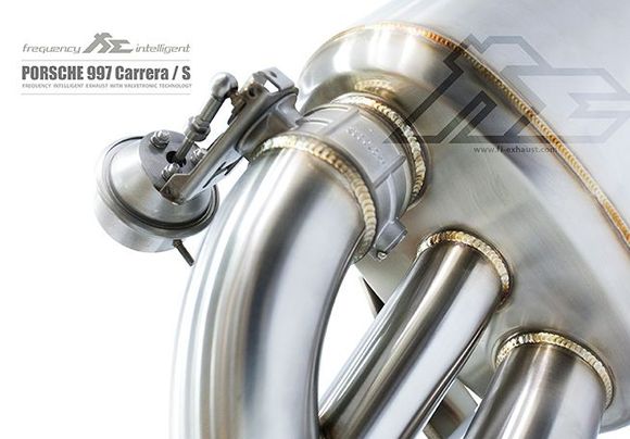 Fi Exhaust for Porsche 997 Carrera S – Valvetronic Muffler.