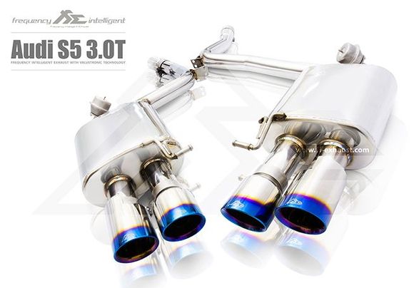 Fi Exhaust for Audi S5 - Valvetronic Muffler.
