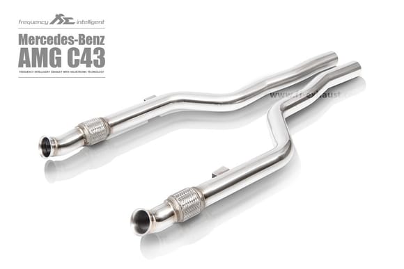 Fi Exhaust for Mercedes-Benz AMG C43 / C400 – Front Pipe.