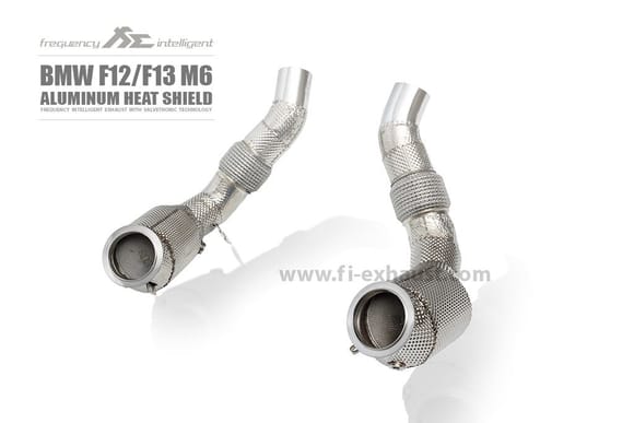 Fi Exhaust for BMW F12/F13 M6 – Aluminum Heat Shield.