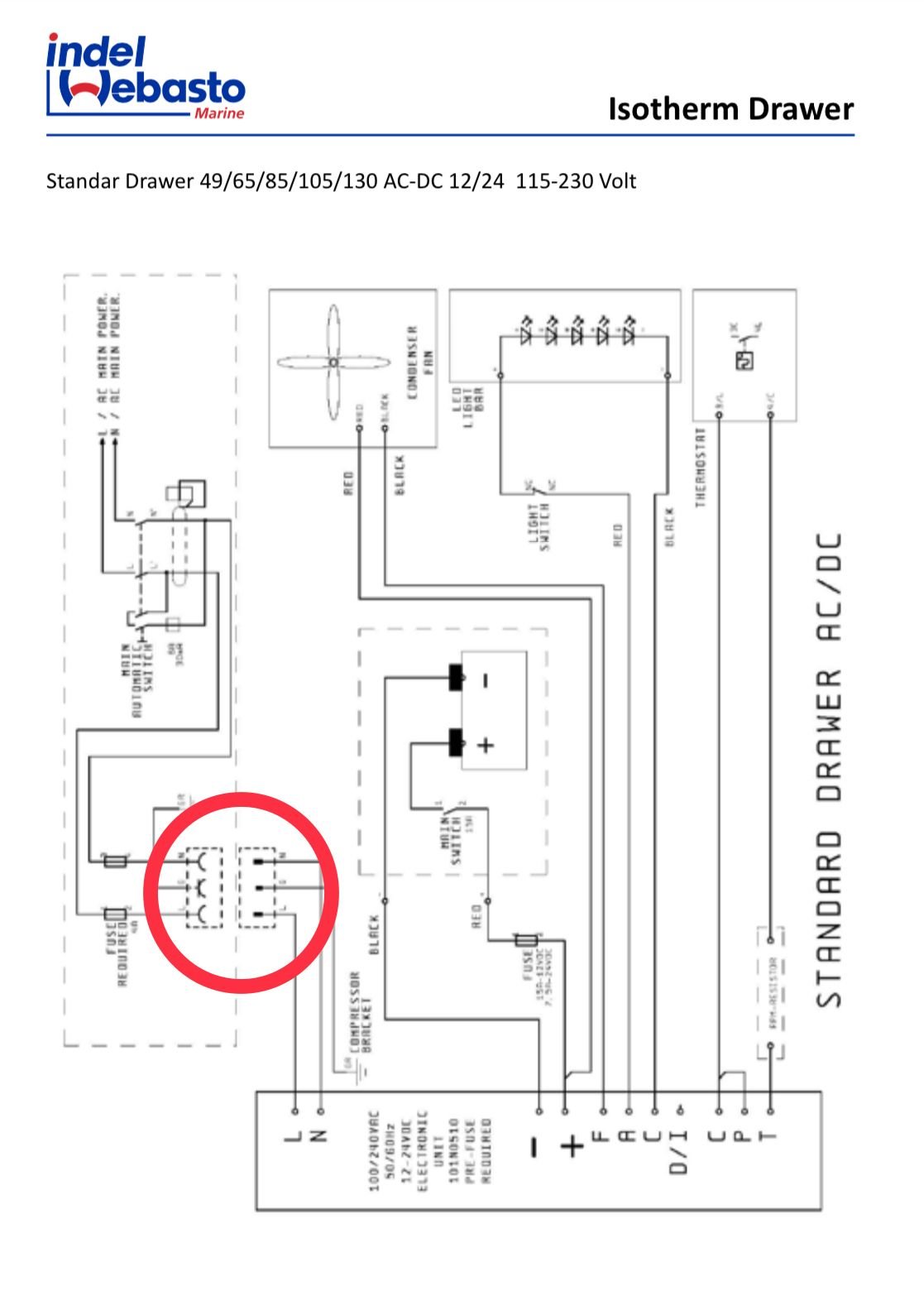 120v wiring question. Replacement fridge grounding - The Hull Truth -  Boating and Fishing Forum, image size:1117x1589