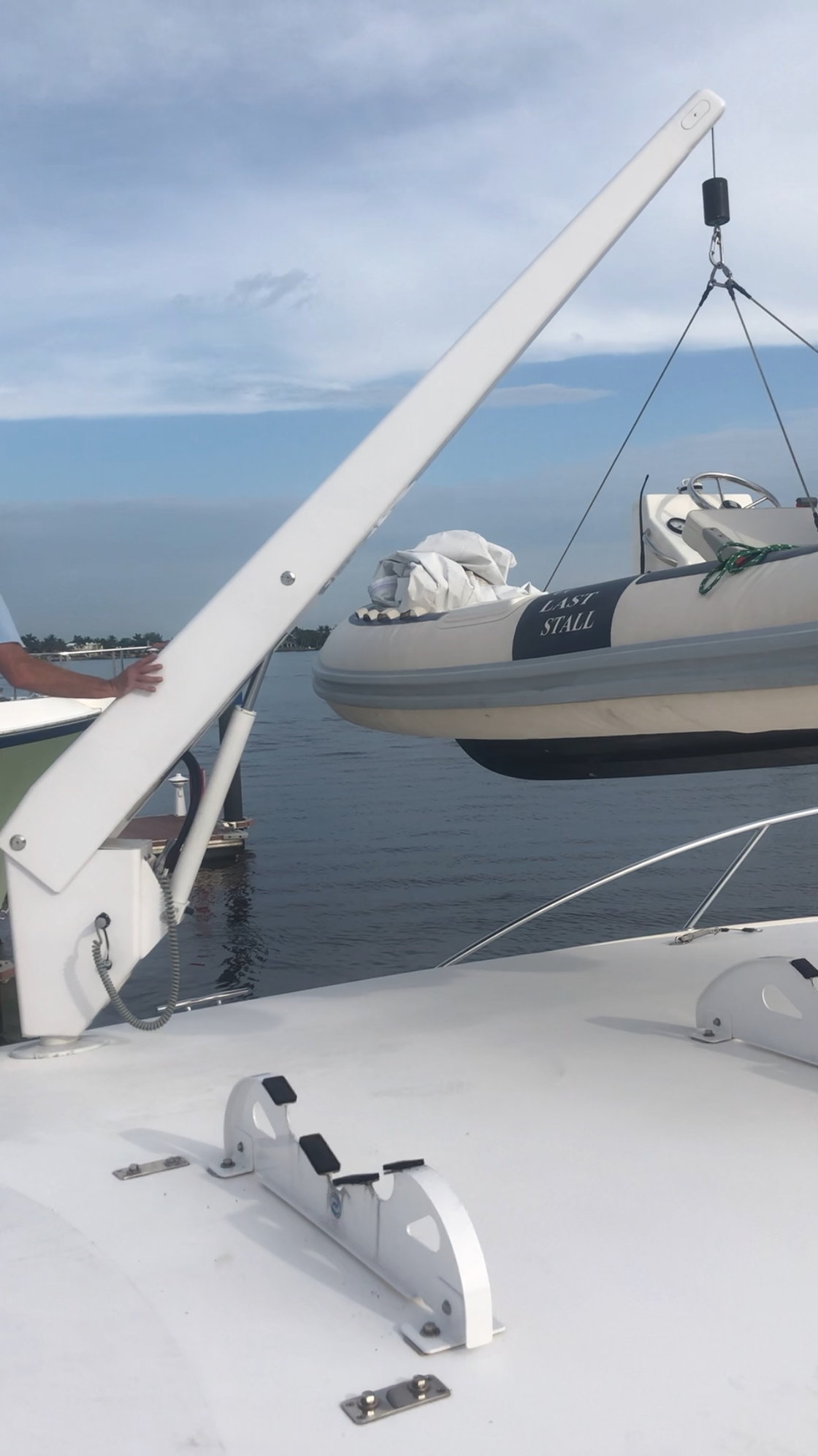 used sailboat davits for sale