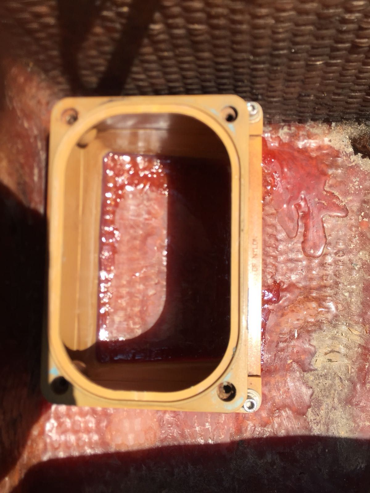 In hull transducer leaking The Hull Truth Boating and Fishing Forum