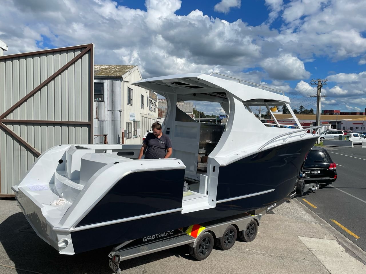 New Build thread Herley Boats 8.9 custom, Kiwi boat making their