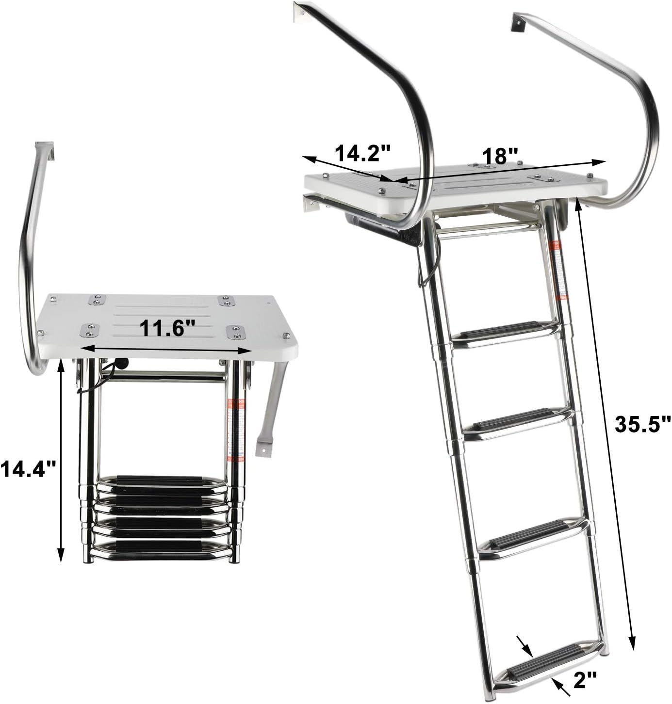 Install a boarding ladder on your fishing boat 