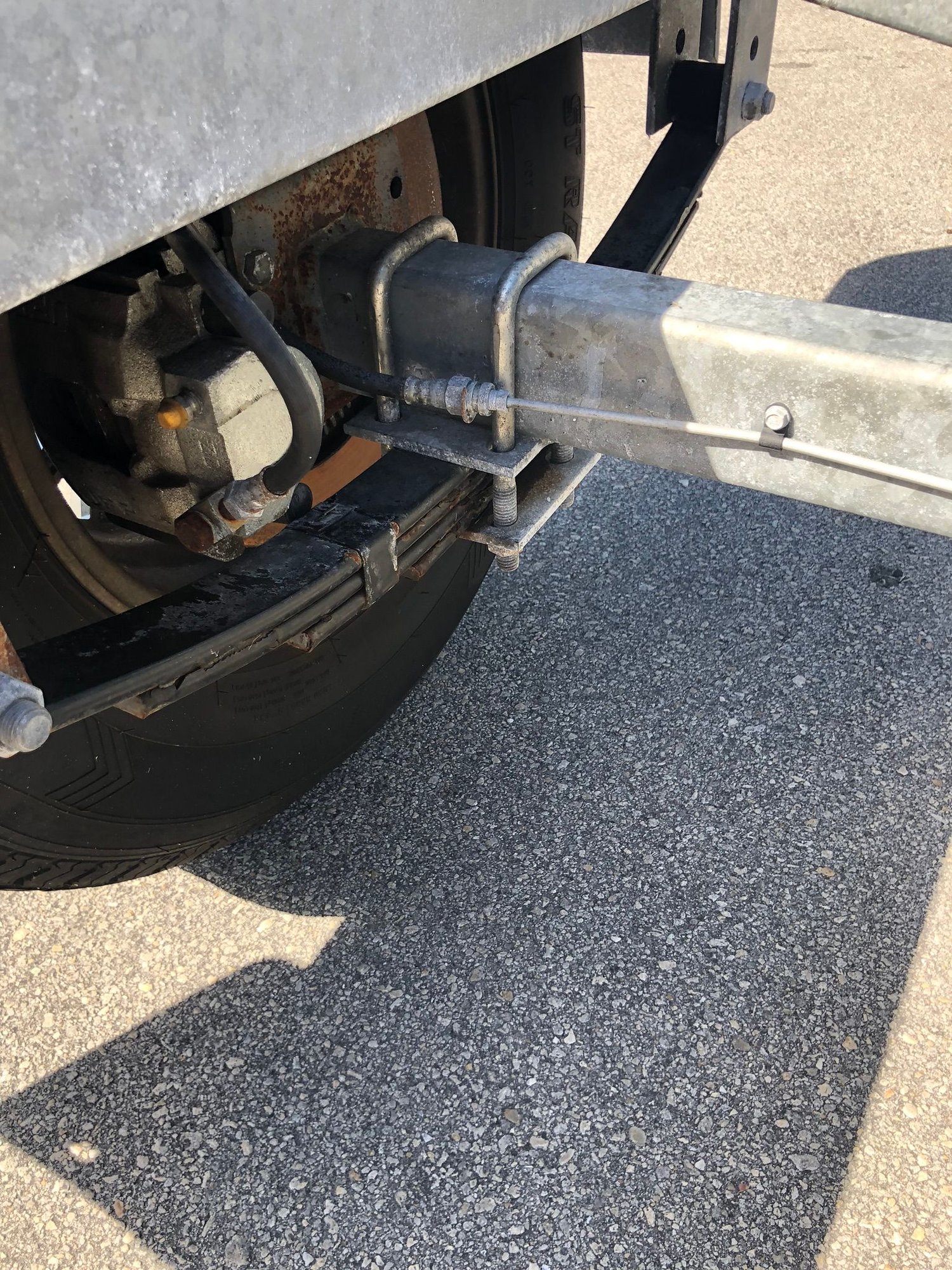 2014 single axle boat trailer - excellent shape! - the