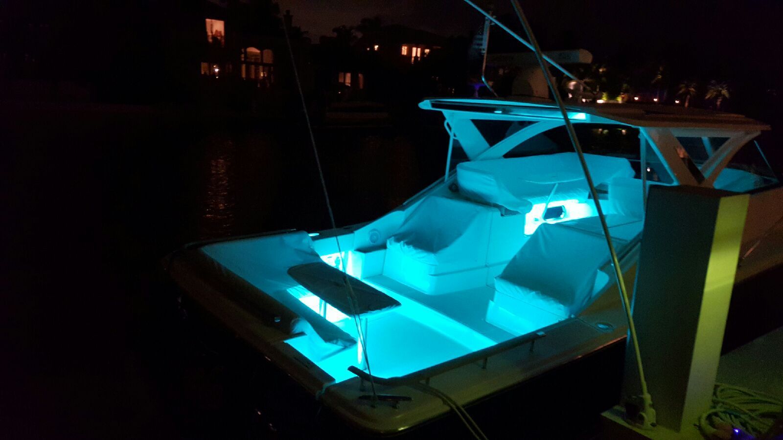 Bluetooth multi color under gunnel lights The Hull Truth Boating