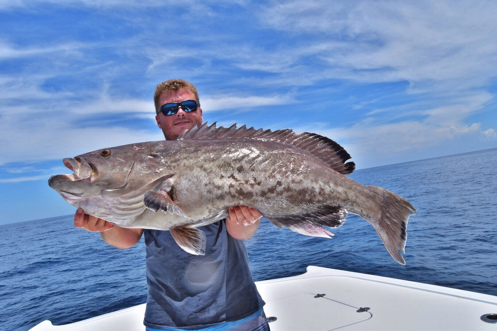 Grouper how to fish the Monsters out from land – Boatless Fishing ….. Reel  Time News