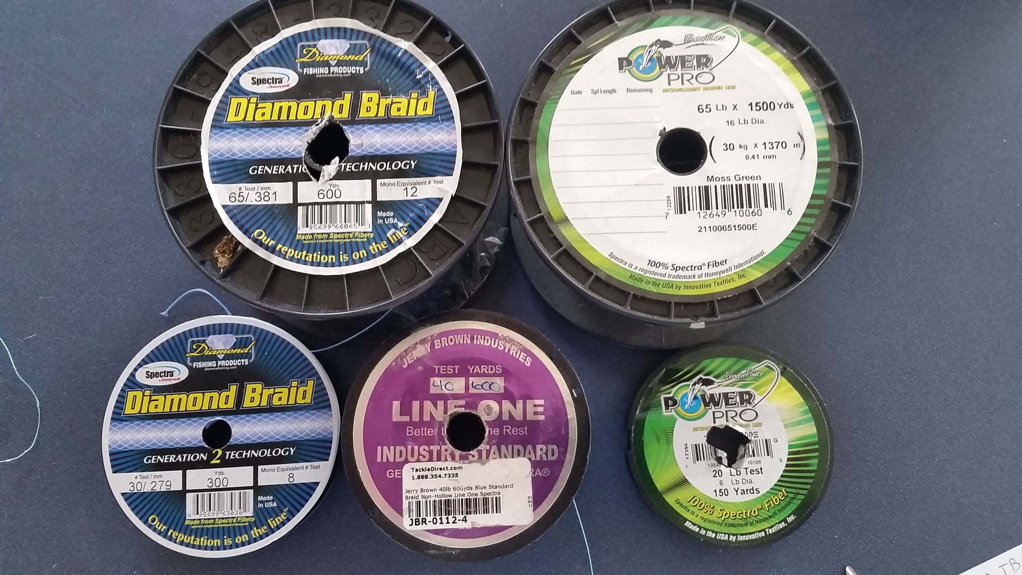 Diamond Braid Swordfish Special 70 lb. Braided Line – White Water