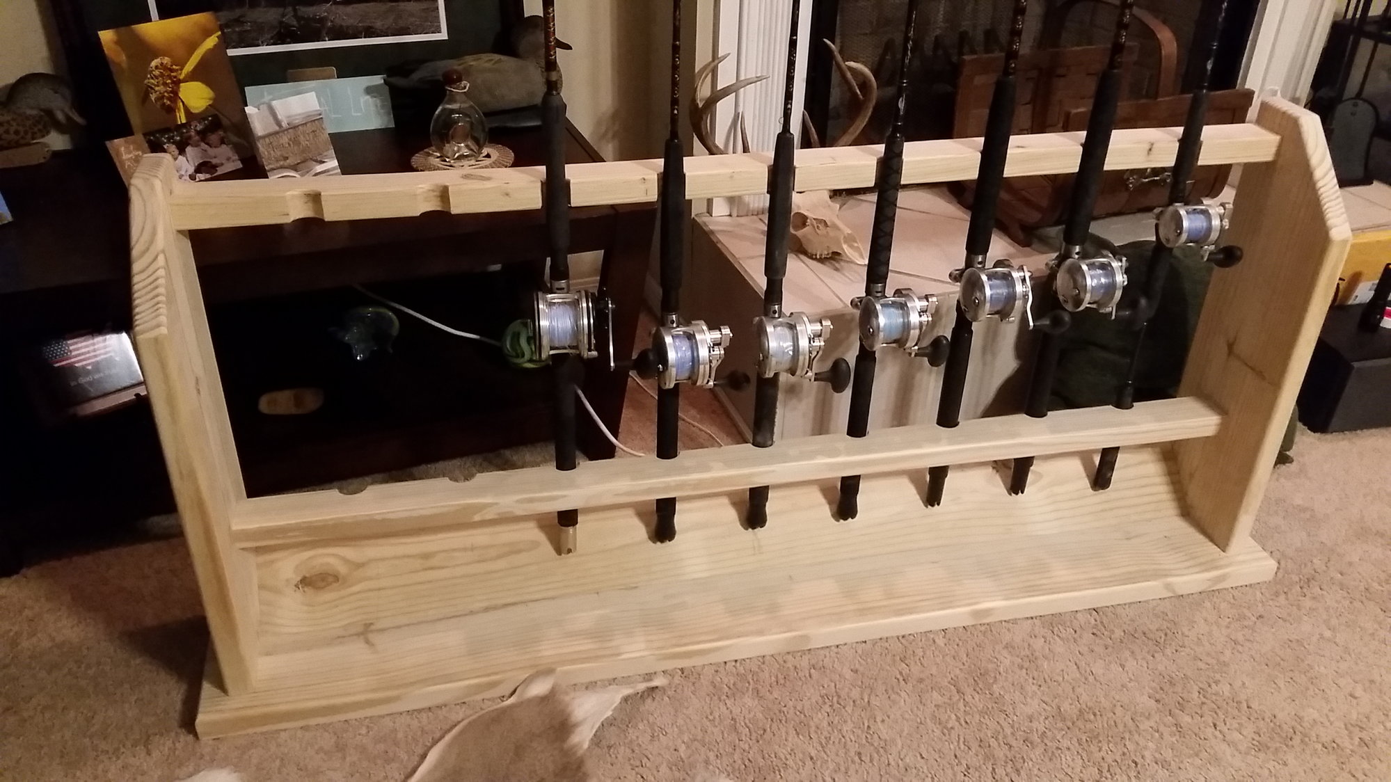 Wooden Rod Rack Ideas - Page 2 - The Hull Truth - Boating and Fishing  Forum