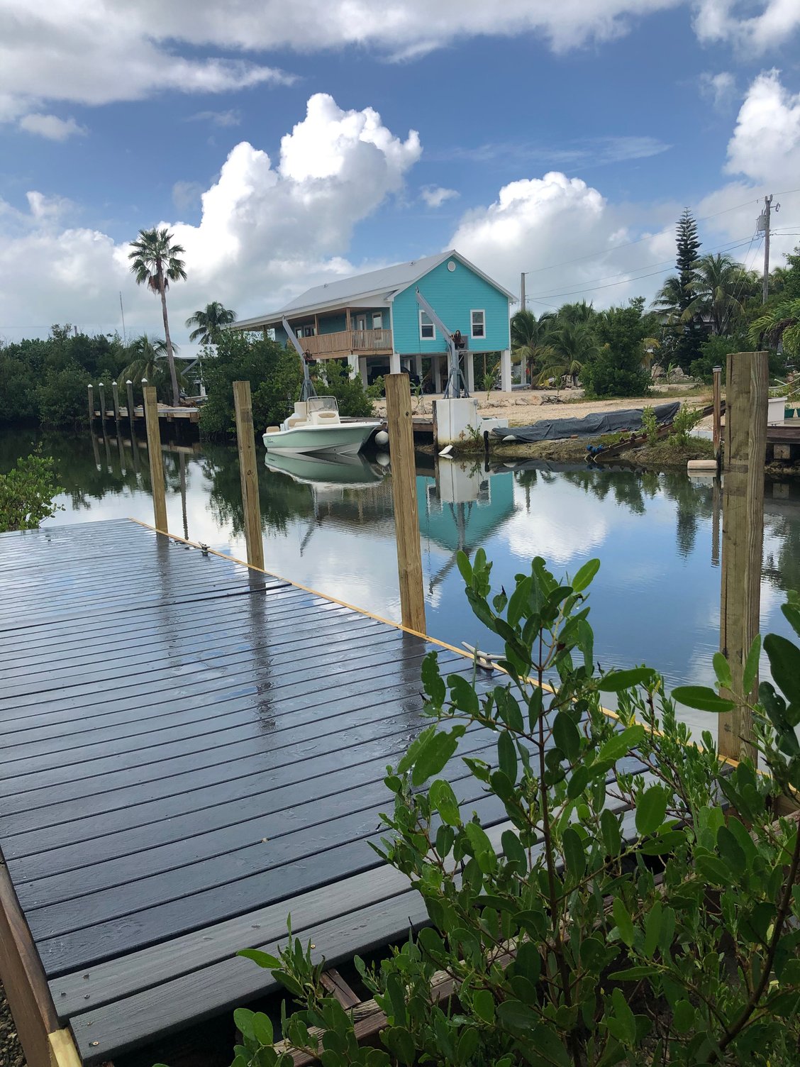 Lower Florida Keys Vacation Rental Canal front Newly Available 2021