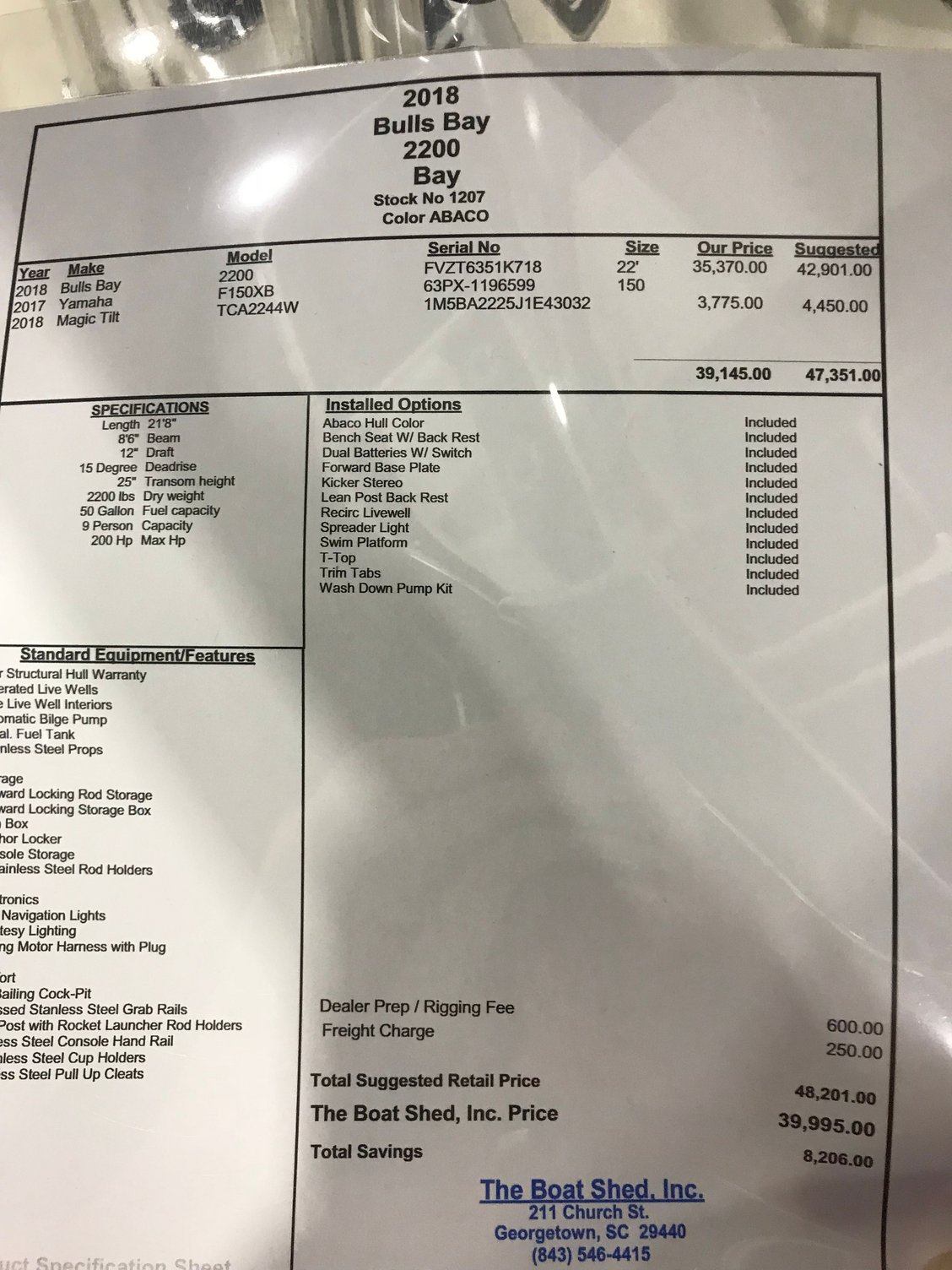 Boat purchase price The Hull Truth Boating and Fishing Forum