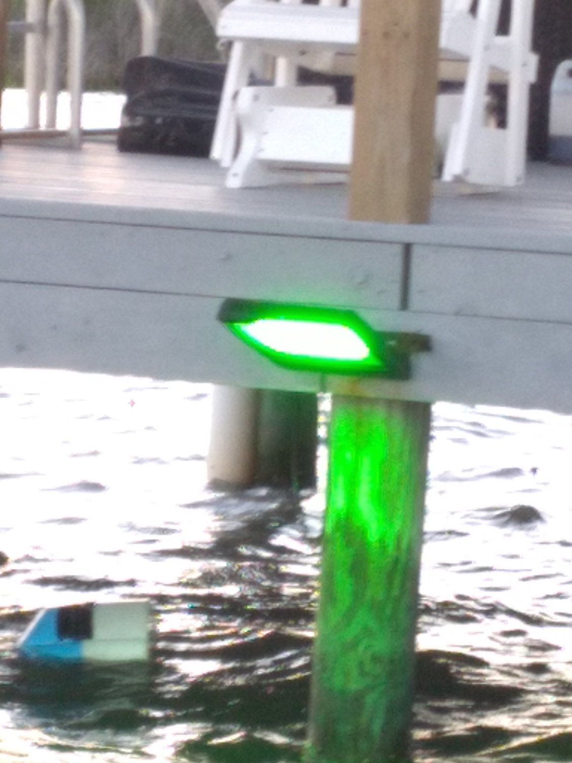 Where can I get one of these Big Green Led Dock lights? - The Hull Truth -  Boating and Fishing Forum
