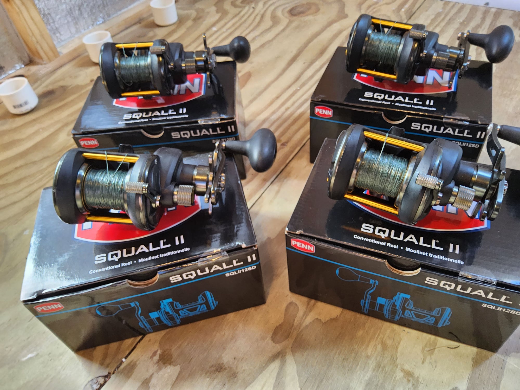 Penn Squall 2 12 (4) mint 550.00 - The Hull Truth - Boating and Fishing  Forum