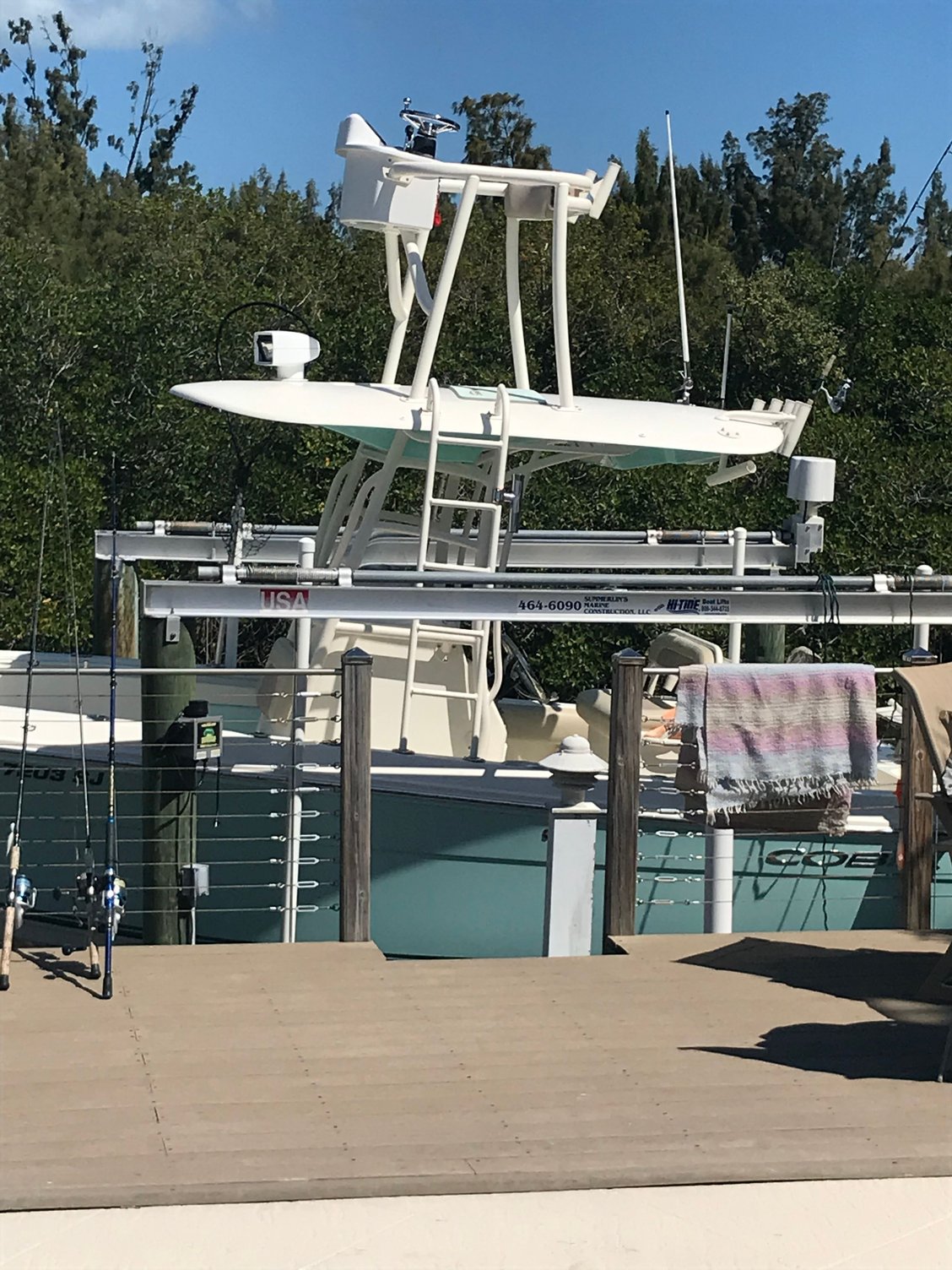 Where to find a tuna tower with driving station for center console