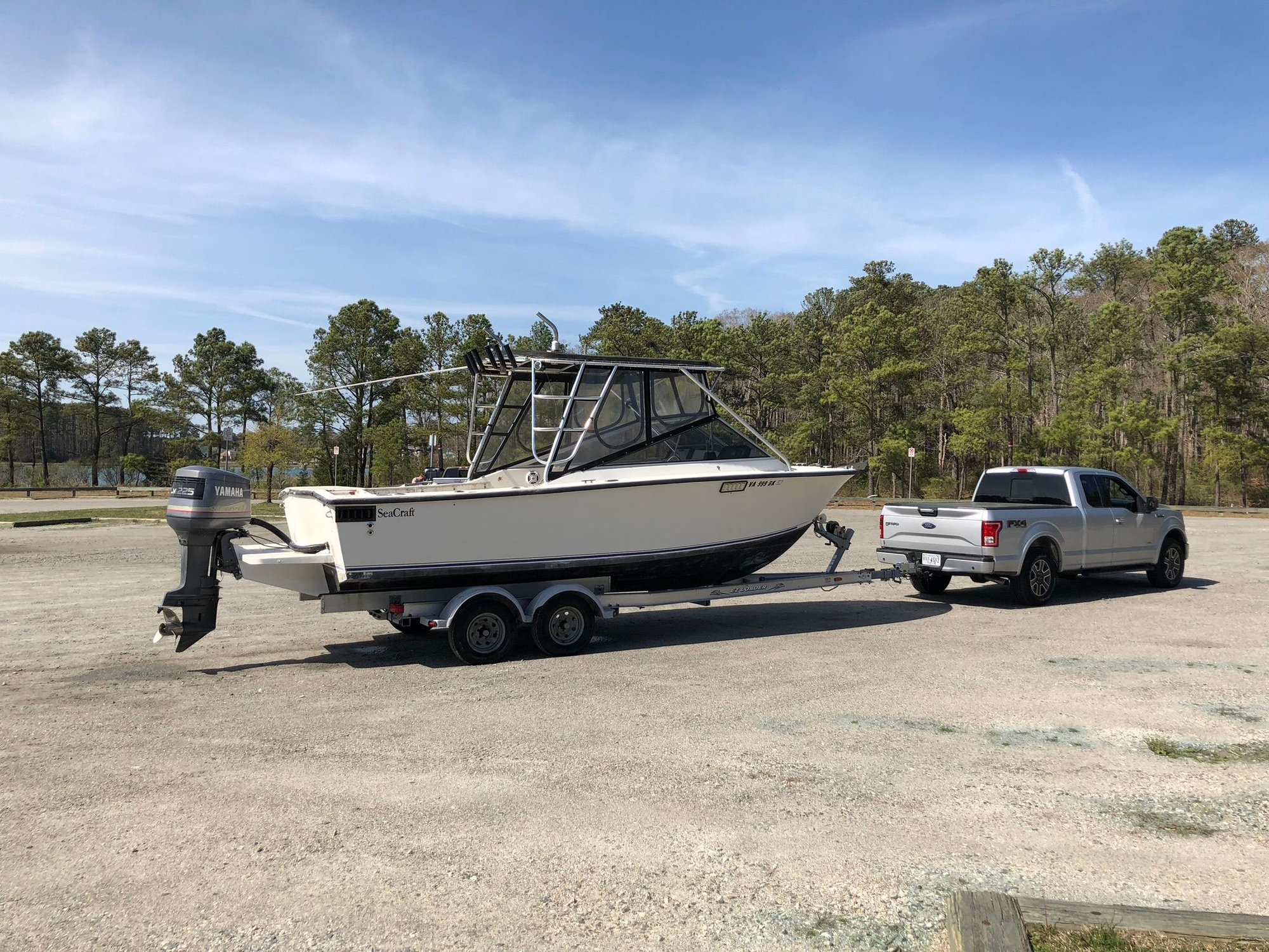 1976 SeaCraft Sceptre 23 Potter full transom 95 Restored 7500 The