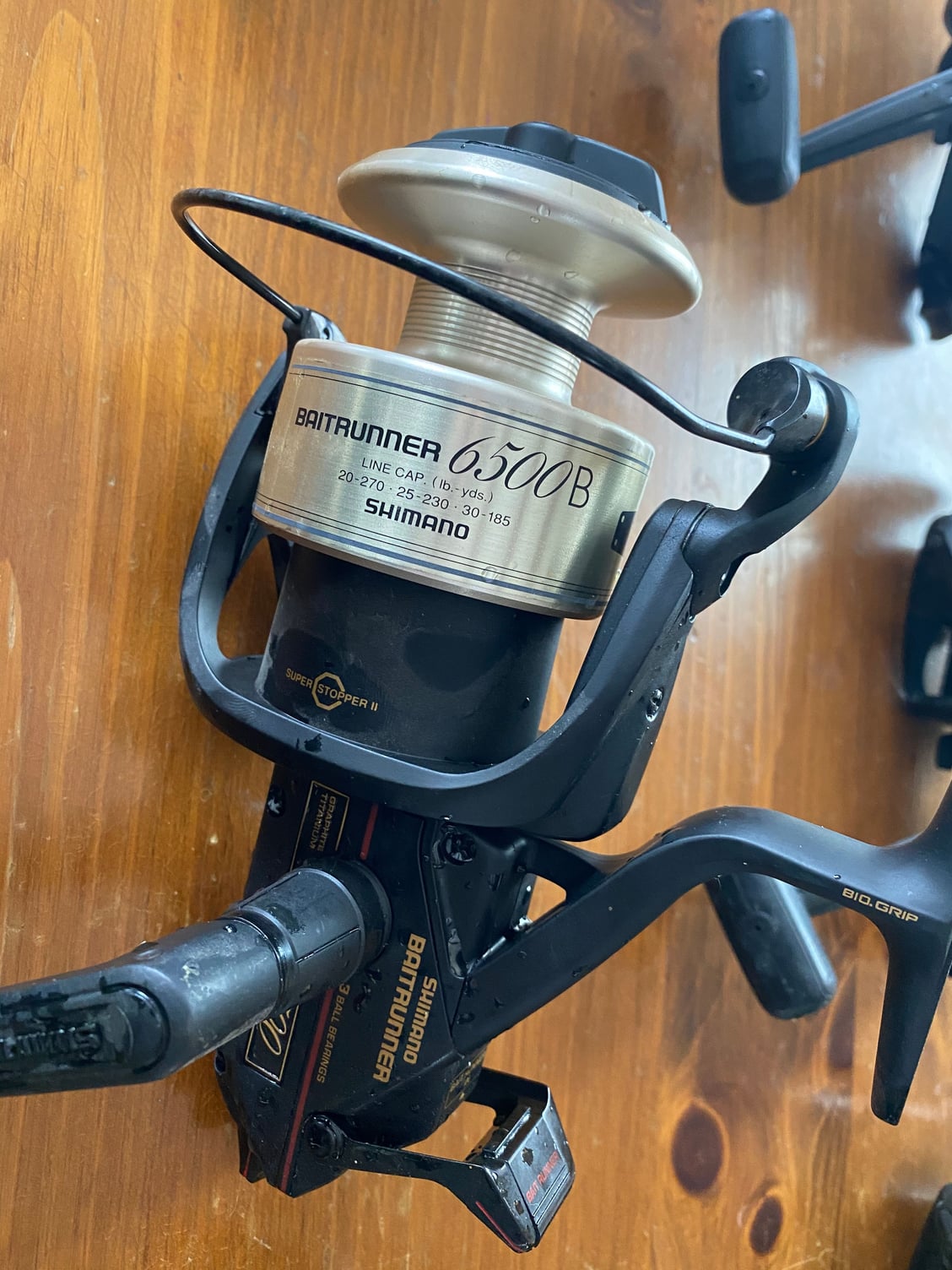 Sold at Auction: Shimano BR 6500 Baitrunner Spinning Reel