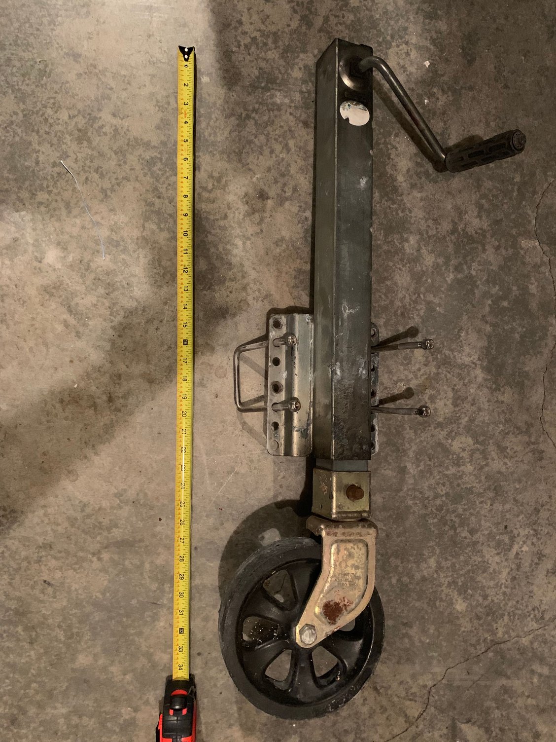 Shelby trailer jack, Tbag, Fortress replacement flukes, Southco draw