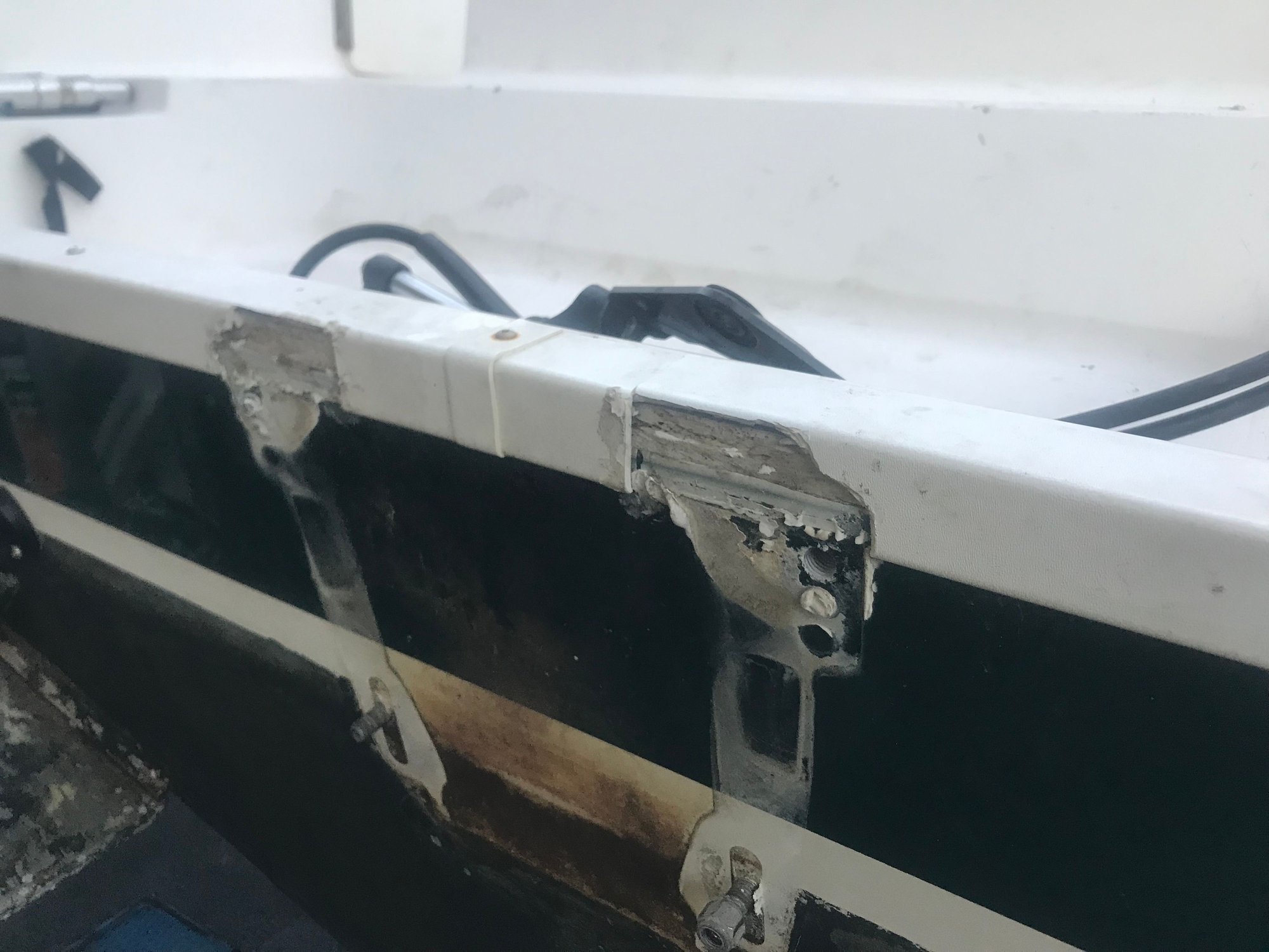 Seaswirl Striper transom trim cap The Hull Truth Boating and