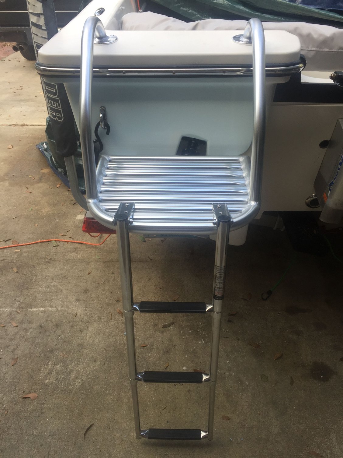 Flats Boat Boarding Ladder The Hull Truth Boating and Fishing Forum