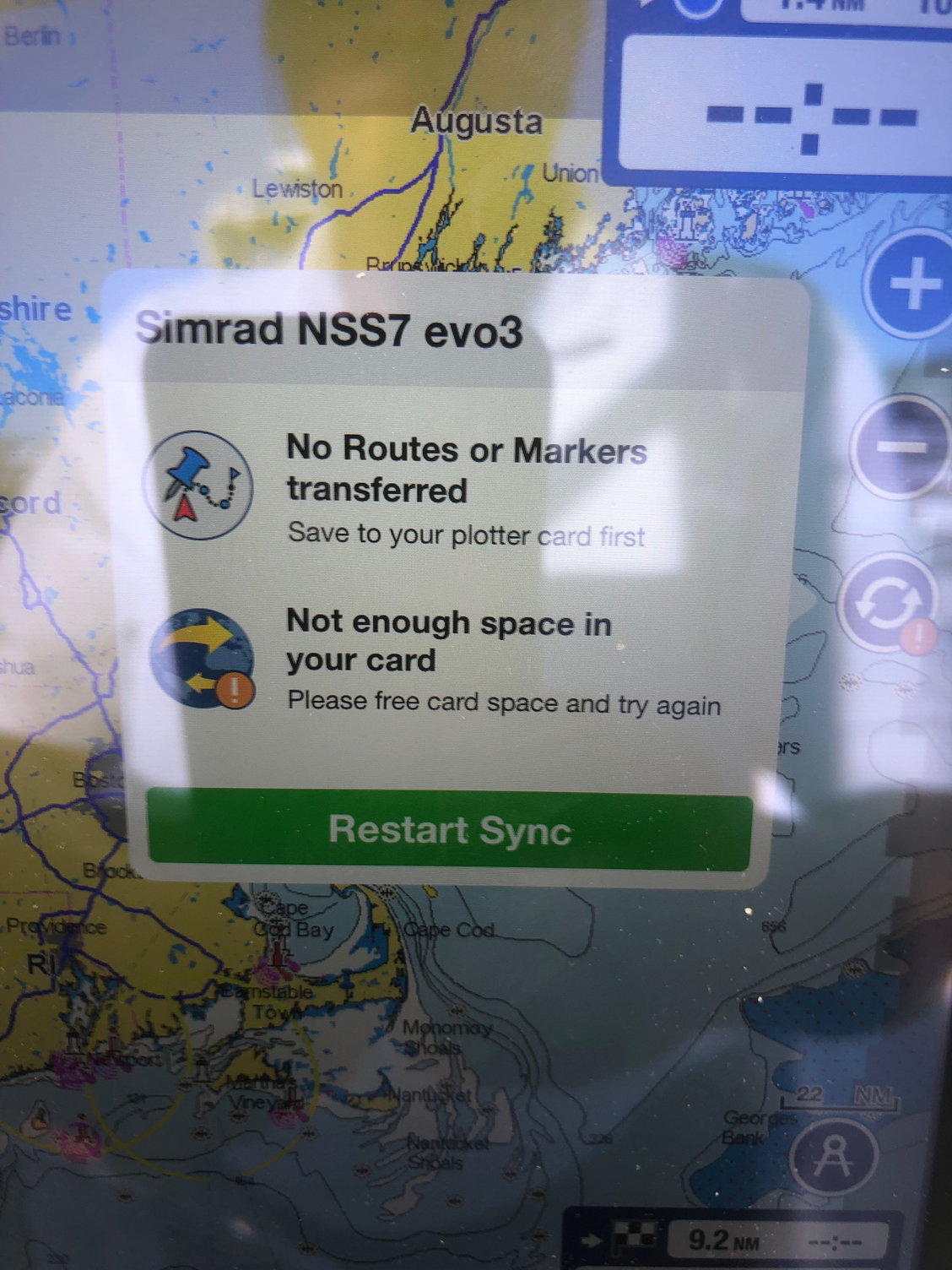 Simrad Navionics Not Communicating The Hull Truth Boating And Fishing Forum