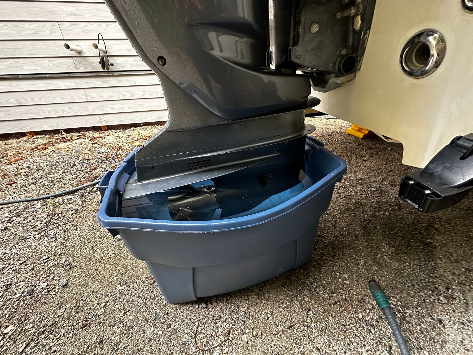 Running Outboard on Land Tub Size The Hull Truth Boating and
