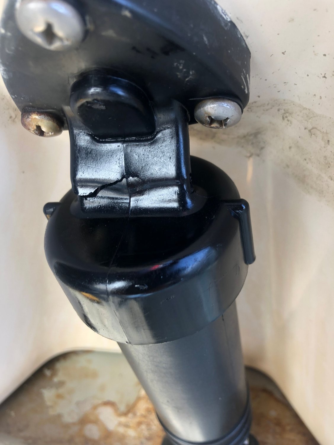 Replacing Trim Tab Upper Hinge Grady 272 The Hull Truth Boating and