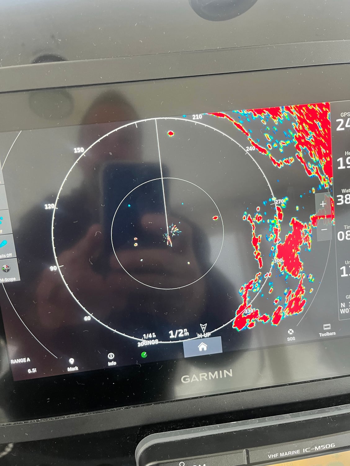 Garmin Fantom radar; Is this a normal image? - Page 2 - The Hull