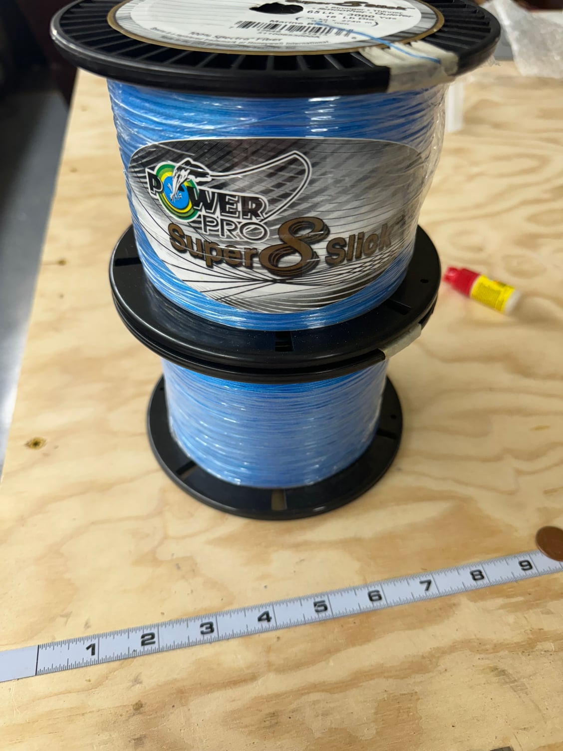 Two 3000 yard spools power pro superslick 8 strand 65LB - The Hull Truth -  Boating and Fishing Forum