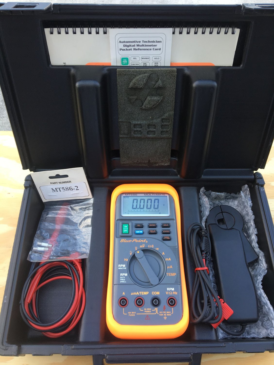 Blue Point MT 586 Multi Meter Sold! The Hull Truth Boating and