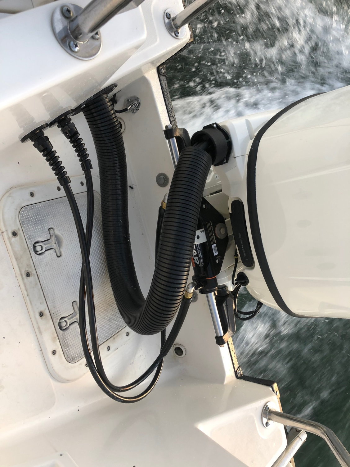 Rigging tube clearance, Boston whaler - The Hull Truth - Boating