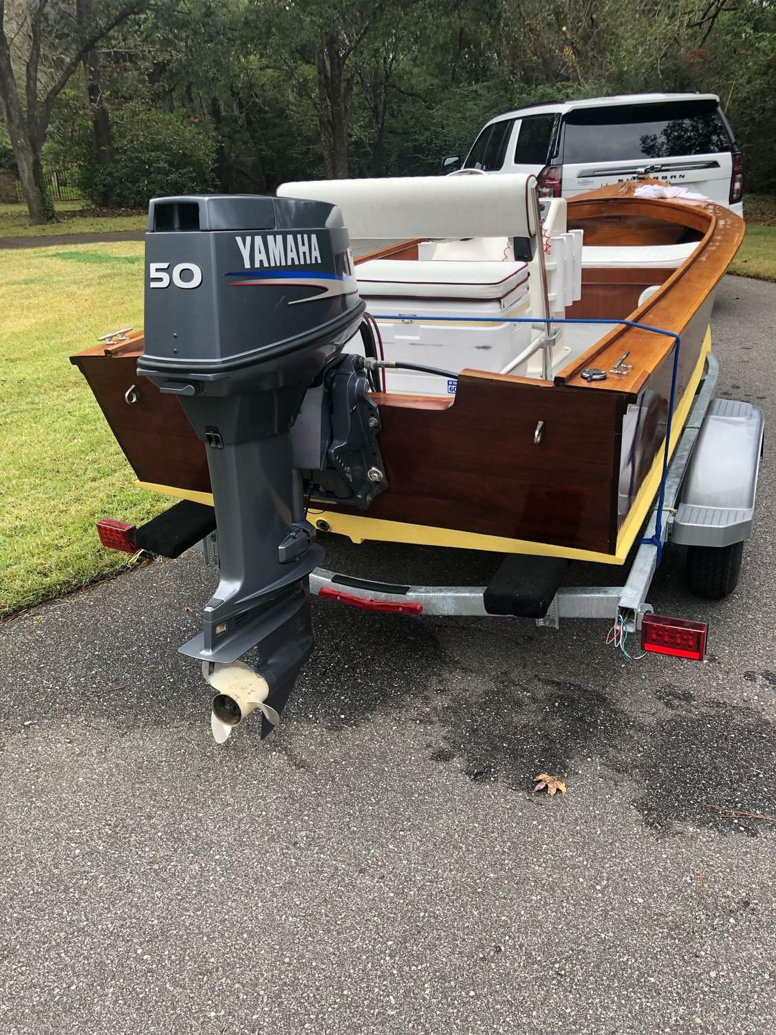 Custom Wooden Center Console 16' For Sale The Hull Truth Boating