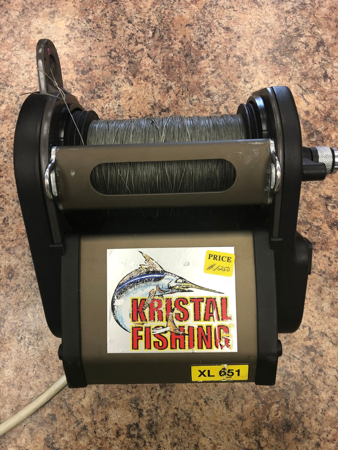 Kristal Fishing series 600, XL 651 electric reel $1250 - The Hull