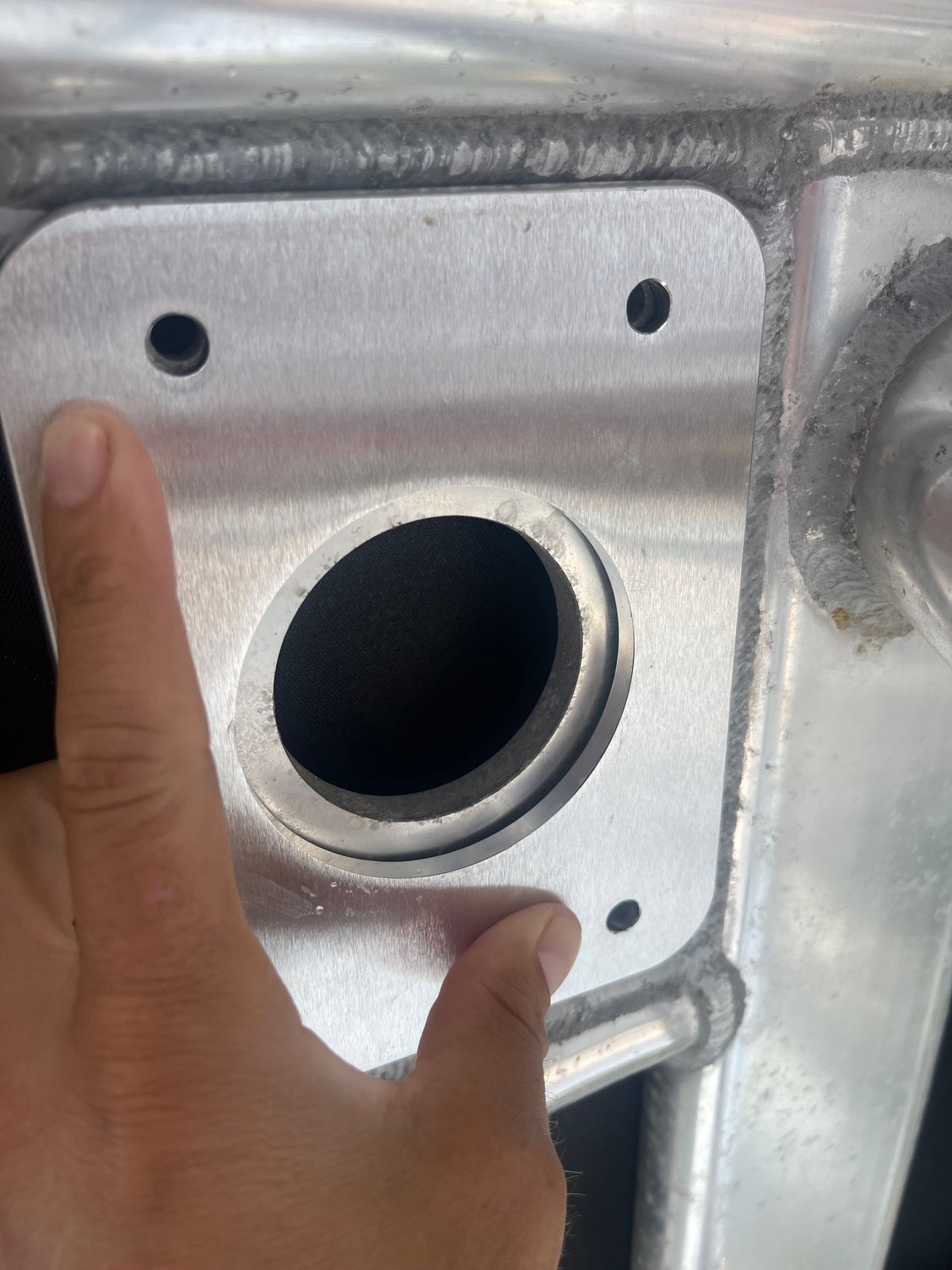 Where should I have outrigger plates welded-in on my T-Top? Pics supplied.  - The Hull Truth - Boating and Fishing Forum