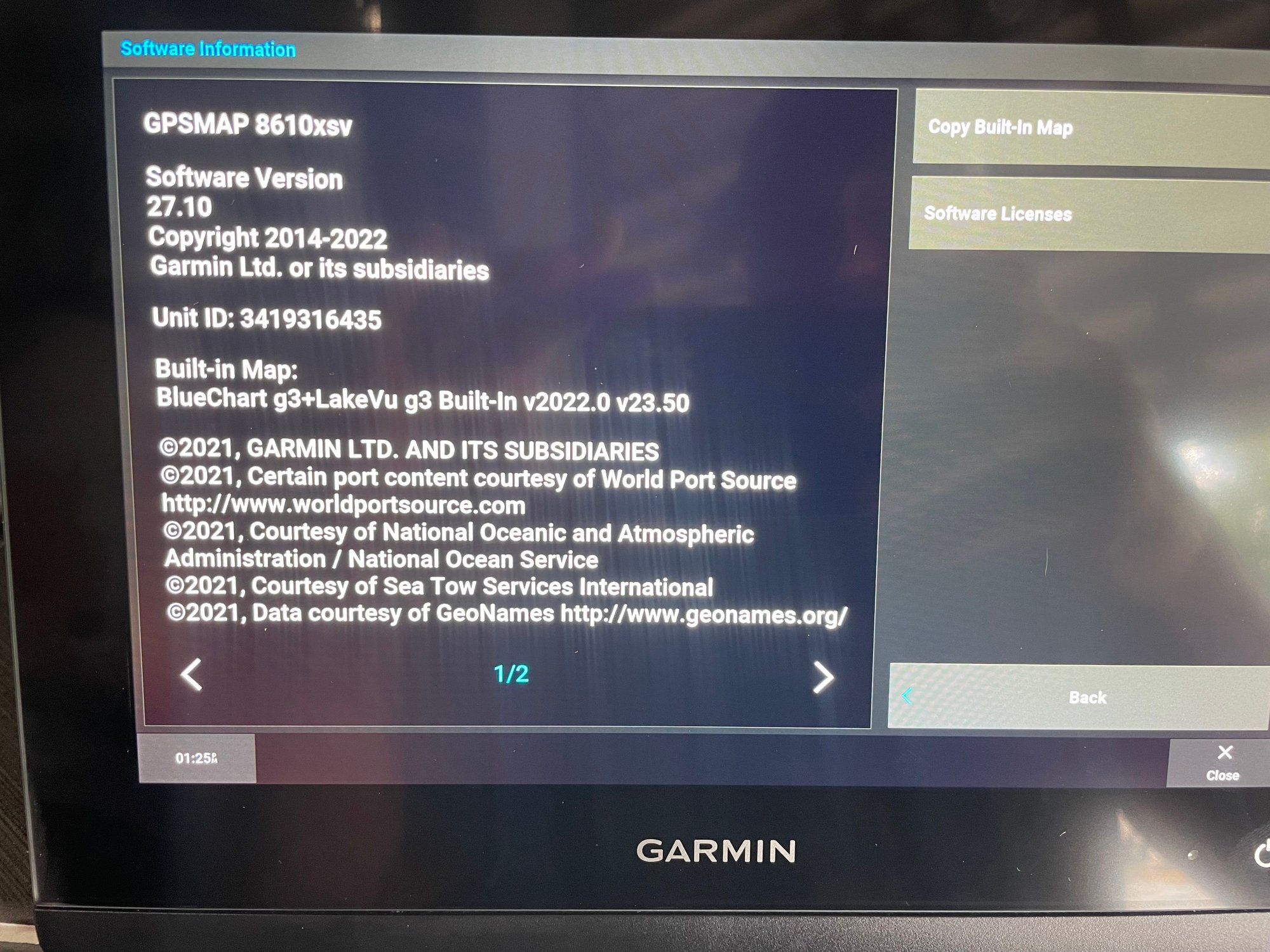 GPSMAP 8610XSV