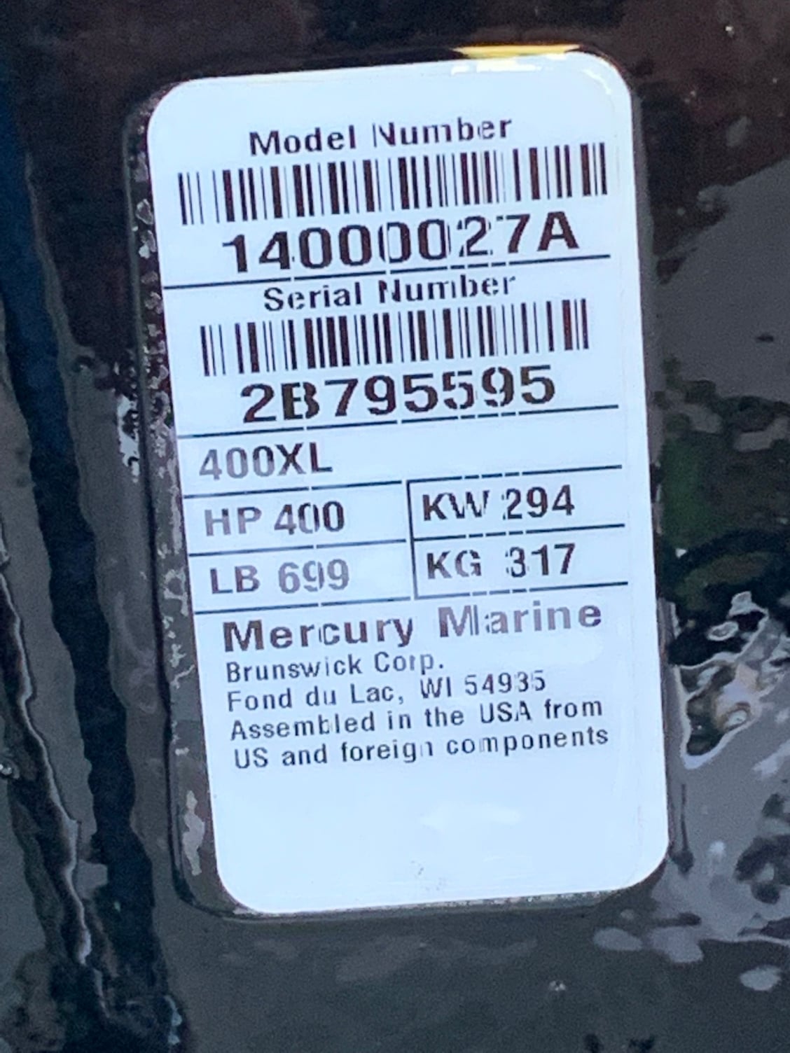 FS:2021 Mercury Verado 400XL CF - The Hull Truth - Boating and Fishing ...