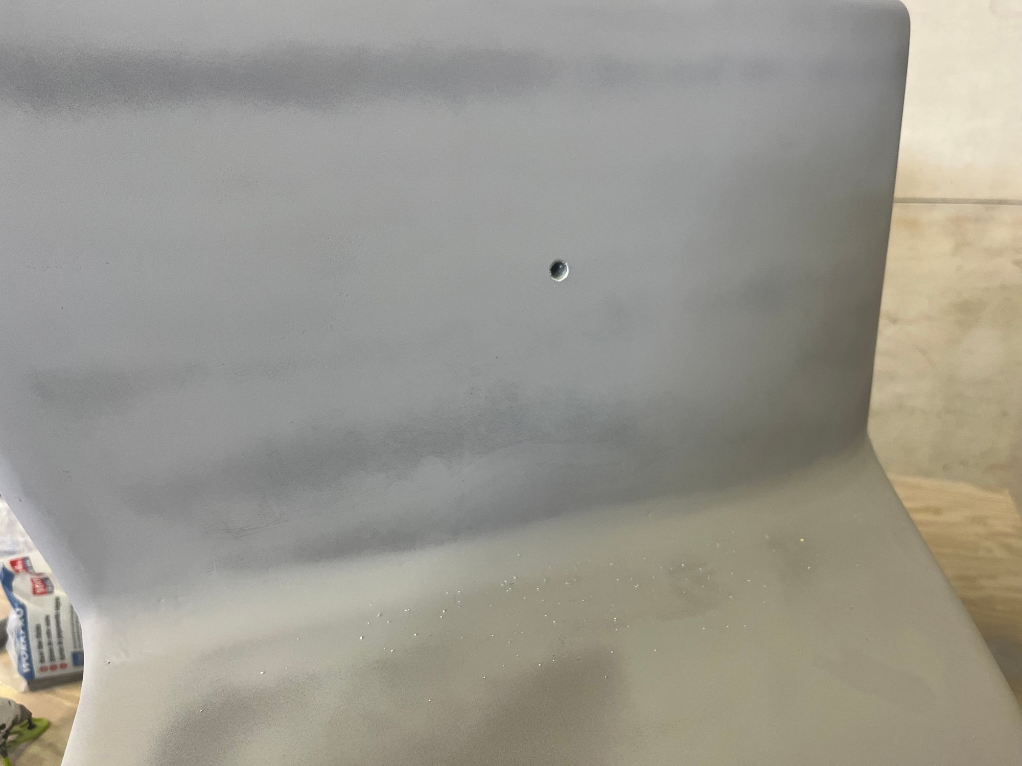 Holes are for air assist when removing part as needed 