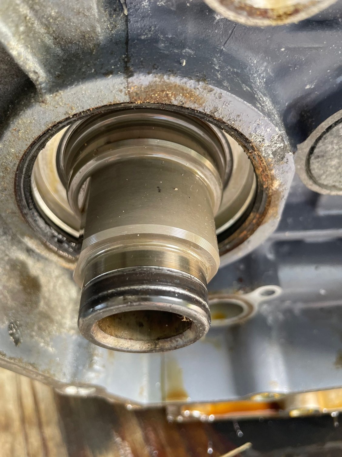 2005 Yamaha F150 Oil Leak,Engine Mounts,Steering Bracket The Hull