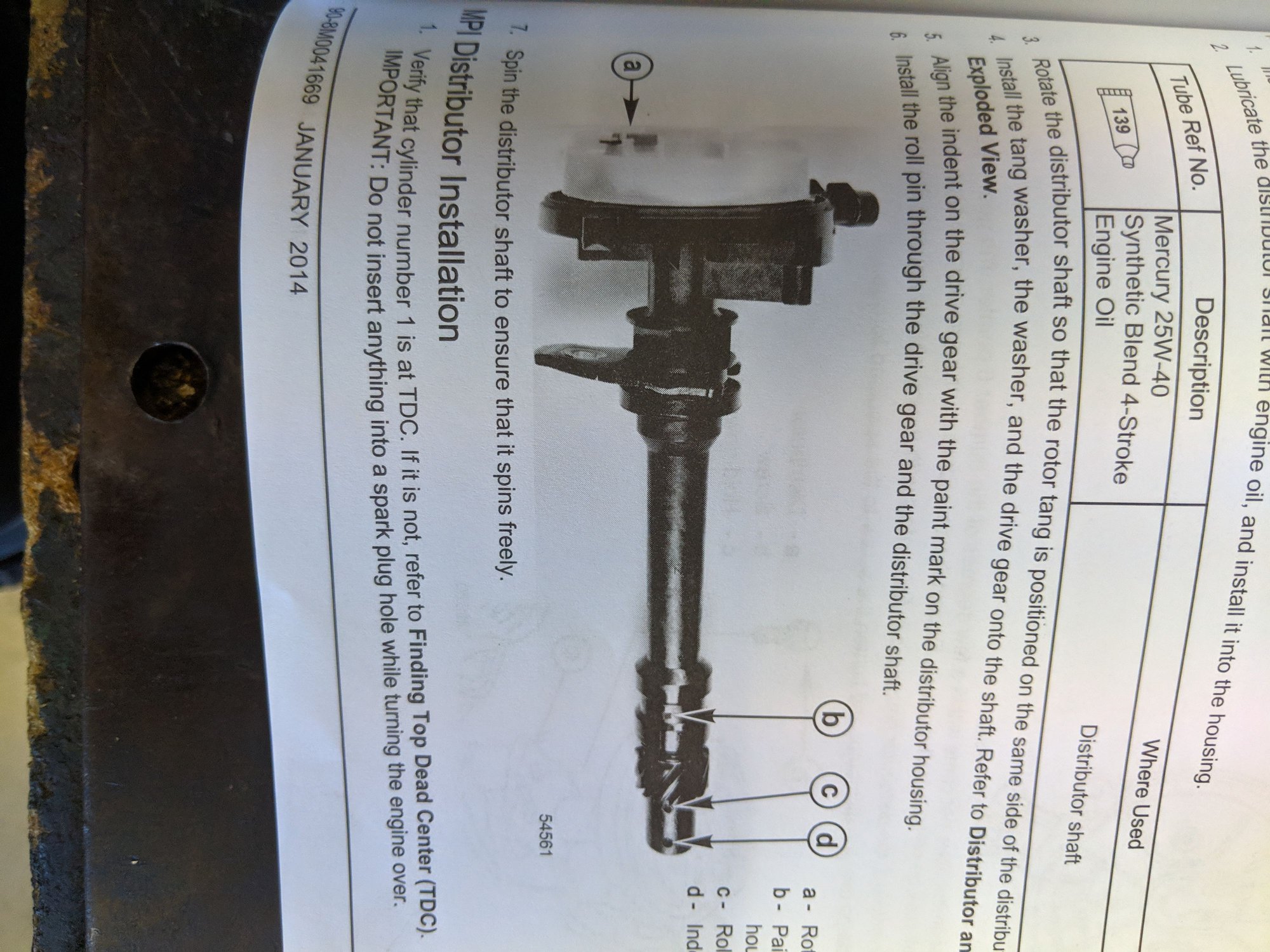 Distributor cap phasing adjustment Page 2 The Hull Truth Boating and Fishing Forum