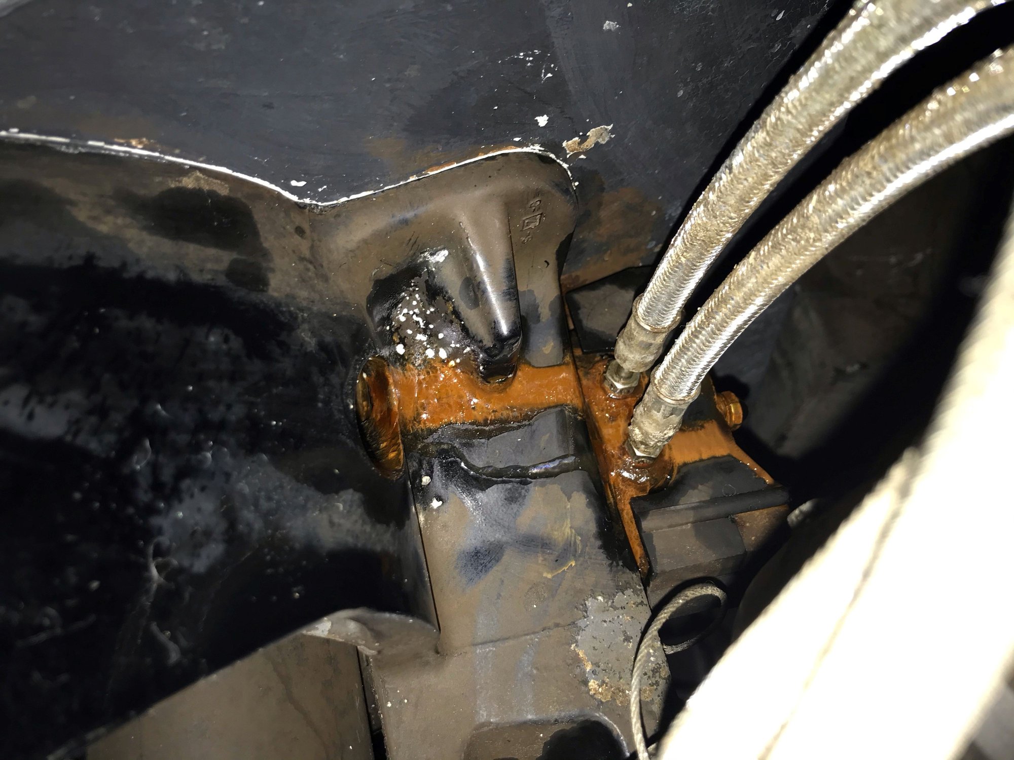 Mercruiser Bravo 3 rusty exhaust drip The Hull Truth Boating and