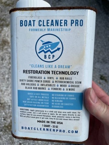 Dark Stains On Vinyl - The Hull Truth - Boating and Fishing Forum