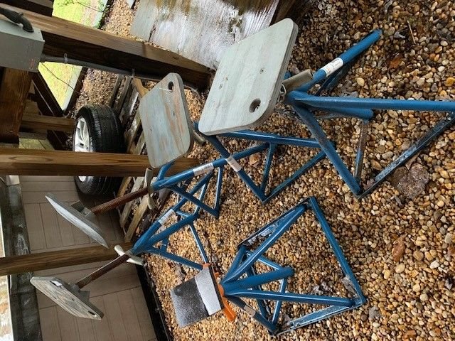 ***SOLD**** Brownell Boat Stands - Full Set +, Used One 