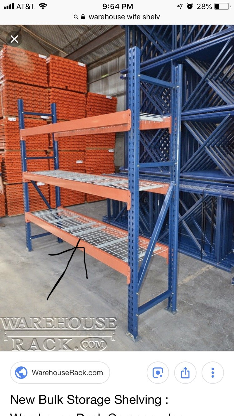 Warehouse Wire Shelf Racking Palm Beach, Warehouse Shelving Craigslist