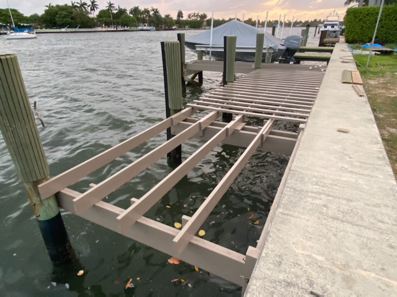 Floating dock repair (pics!) - The Hull Truth - Boating and