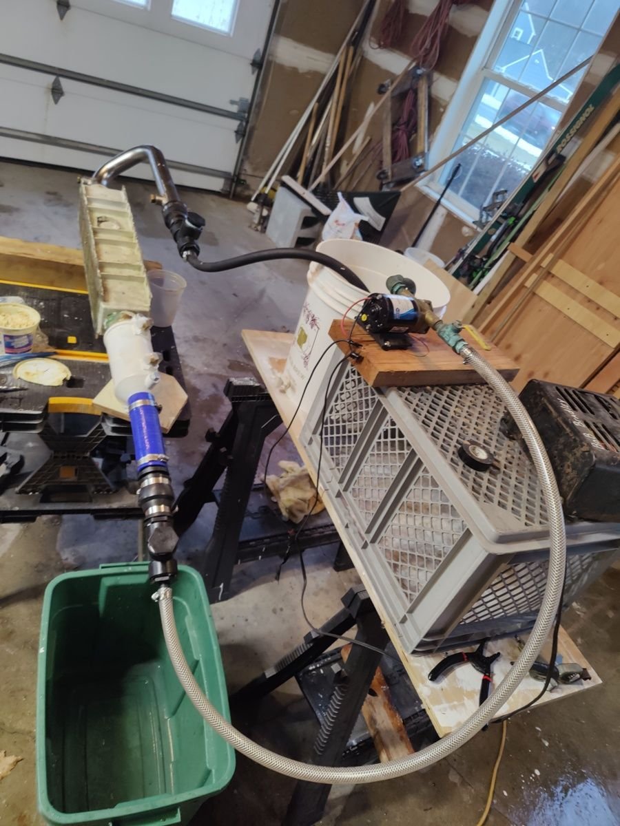 Flushing an AC with barnacle buster The Hull Truth Boating and