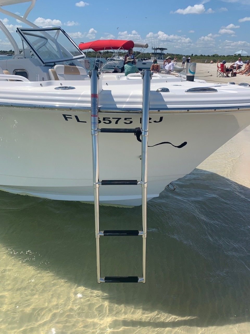 Bow Boarding Ladder When Beached Page 3 The Hull Truth Boating