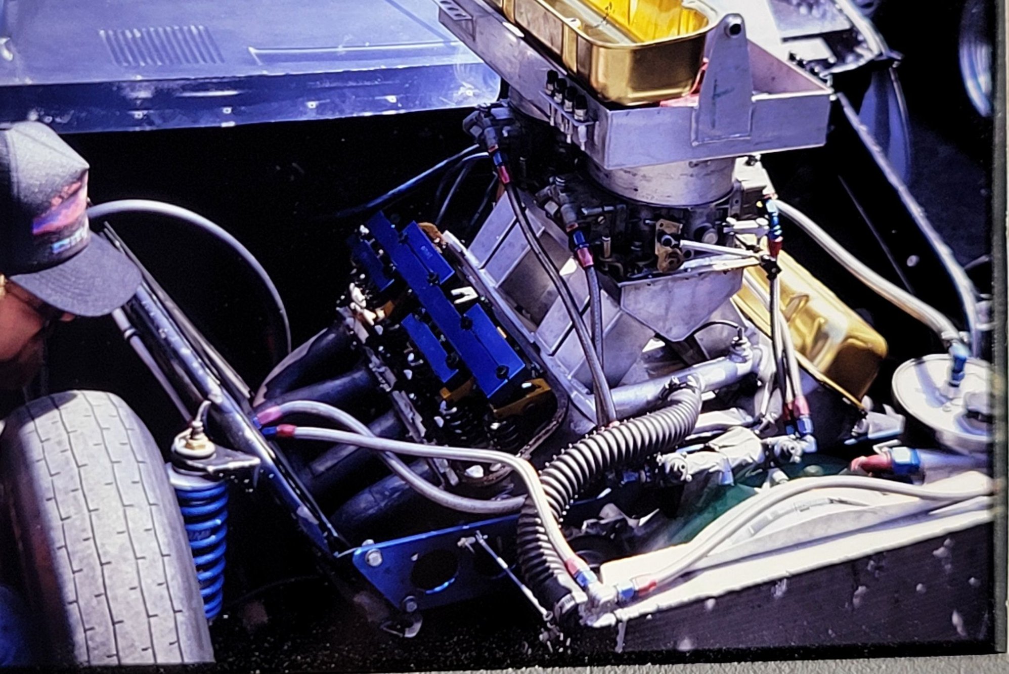 1984 picture of the Reher-Morrison Camaro driven by Lee Shepherd