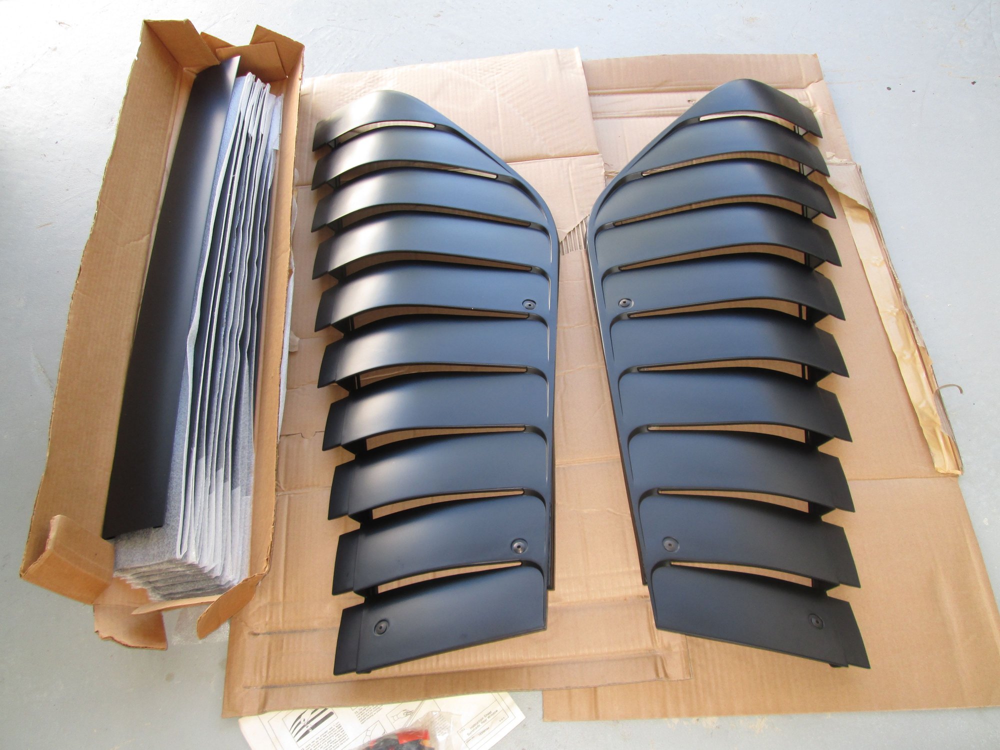 Florida NIB Factory Rear Window Louvers Third Generation FBody Message Boards