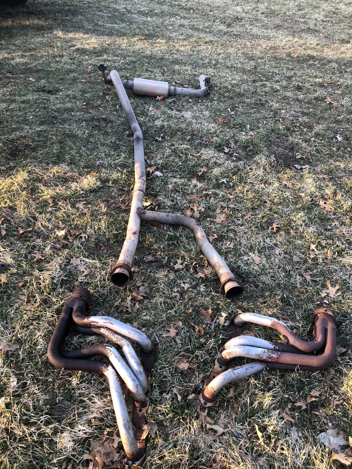 Michigan Long tube headman headers full exhaust system ...